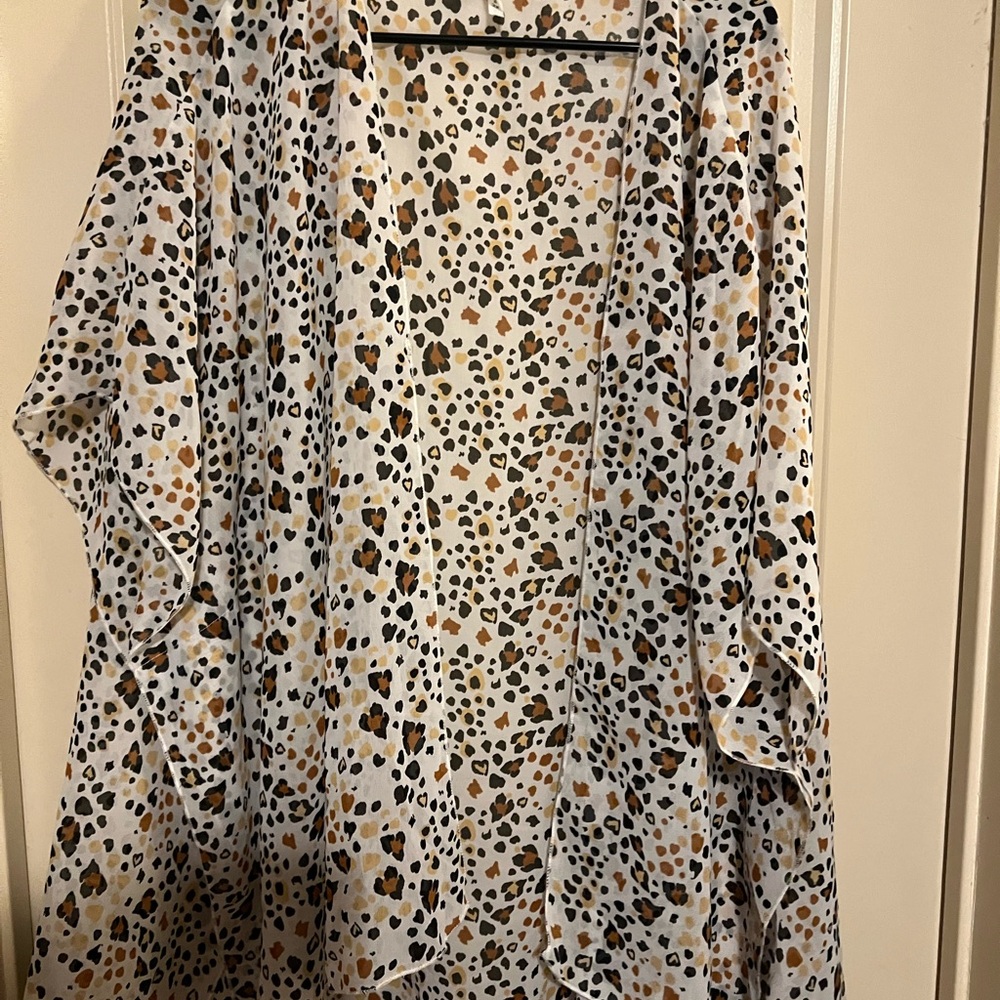 Live 4 Truth Black and White Cape Jacket